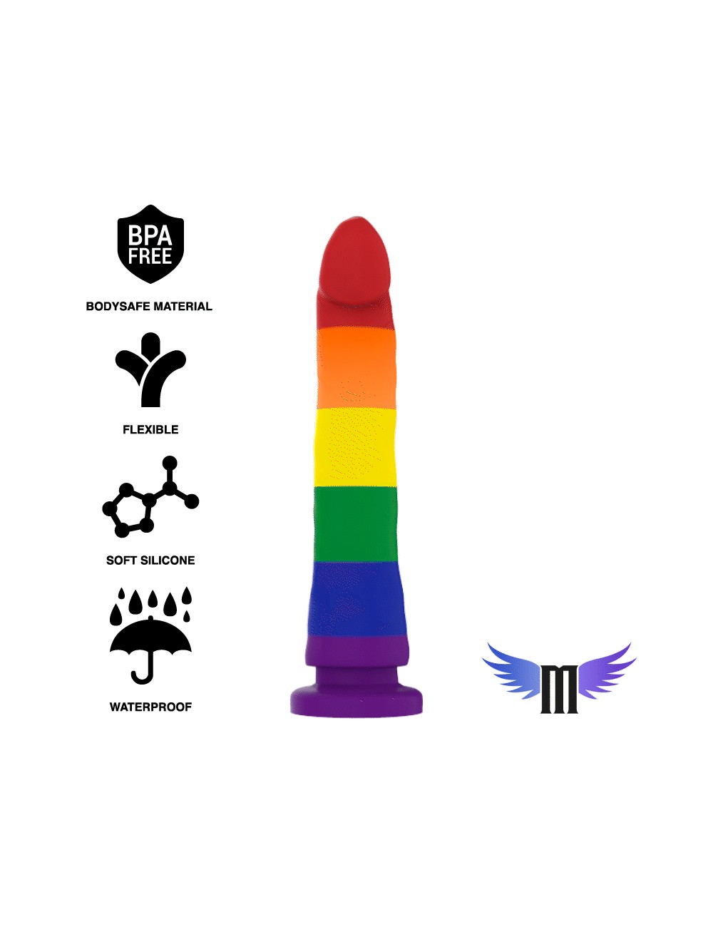 MYTHOLOGY DEVON PRIDE DILDO L