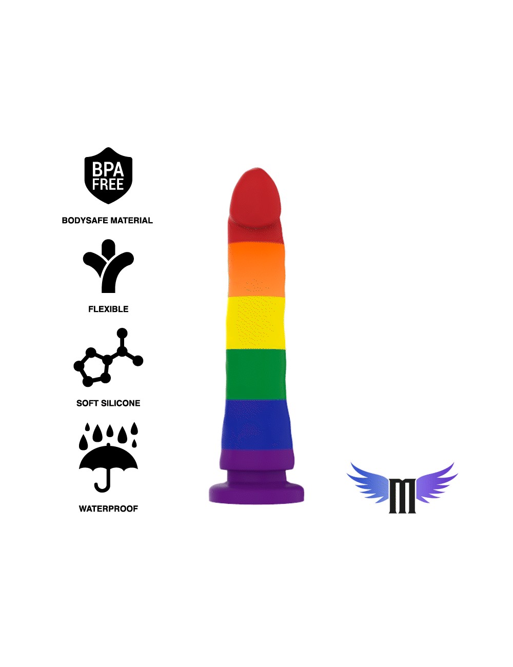 MYTHOLOGY DEVON PRIDE DILDO M