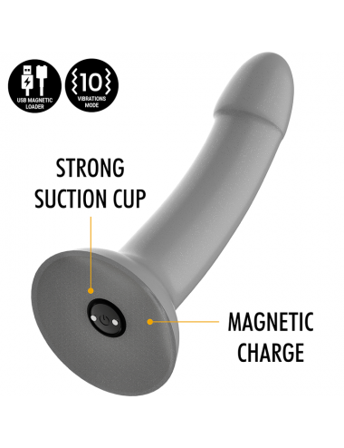 MYTHOLOGY RUNE MAJESTIC DILDO S - VIBRATEUR WATCHME TECHNOLOGIE SANS FIL COMPATIBLE