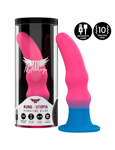 MYTHOLOGY KUNO UTOPIA DILDO M - VIBRATEUR WATCHME TECHNOLOGIE SANS FIL COMPATIBLE