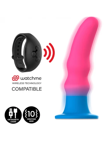 MYTHOLOGY KUNO UTOPIA DILDO M - VIBRATEUR WATCHME TECHNOLOGIE SANS FIL COMPATIBLE
