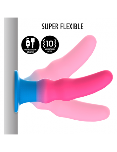 MYTHOLOGY KUNO UTOPIA DILDO M - VIBRATEUR WATCHME TECHNOLOGIE SANS FIL COMPATIBLE