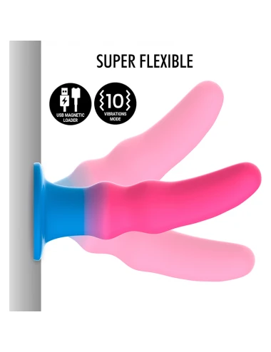 MYTHOLOGY KUNO UTOPIA DILDO M - VIBRATEUR WATCHME TECHNOLOGIE SANS FIL COMPATIBLE