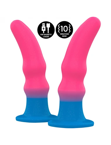 MYTHOLOGY KUNO UTOPIA DILDO M - VIBRATEUR WATCHME TECHNOLOGIE SANS FIL COMPATIBLE