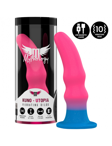 MYTHOLOGY KUNO UTOPIA DILDO S - VIBRATEUR WATCHME TECHNOLOGIE SANS FIL COMPATIBLE