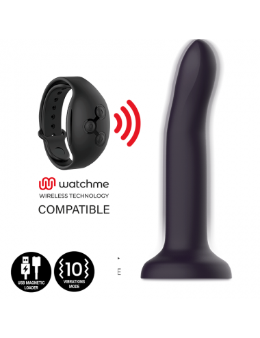 MYTHOLOGY DUMAN MYSTIC DILDO L - VIBRATEUR WATCHME TECHNOLOGIE SANS FIL COMPATIBLE