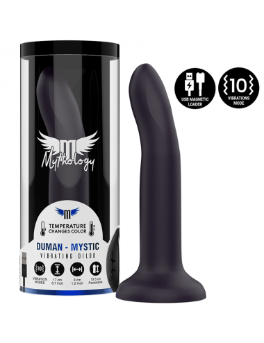 MYTHOLOGY DUMAN MYSTIC DILDO M - VIBRATEUR WATCHME TECHNOLOGIE SANS FIL COMPATIBLE