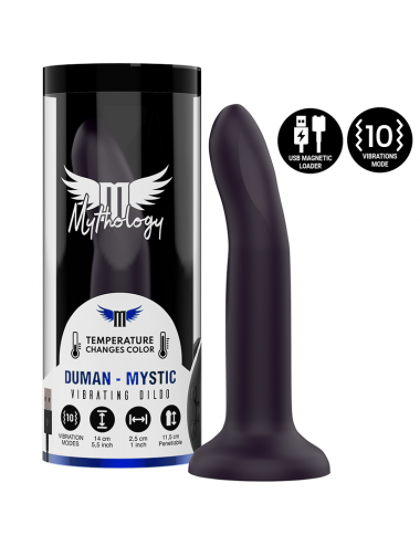 MYTHOLOGY DUMAN MYSTIC DILDO S - VIBRATEUR WATCHME TECHNOLOGIE SANS FIL COMPATIBLE