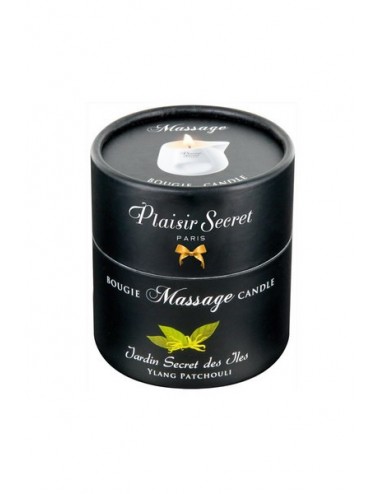 Bougie de massage Ylang/Patchouli Plaisir secret - 80 ml