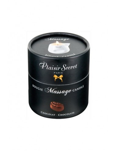 Bougie de massage Chocolat Plaisir secret - 80 ml