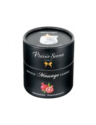 Bougie de massage Grenadine Plaisir secret - 80 ml