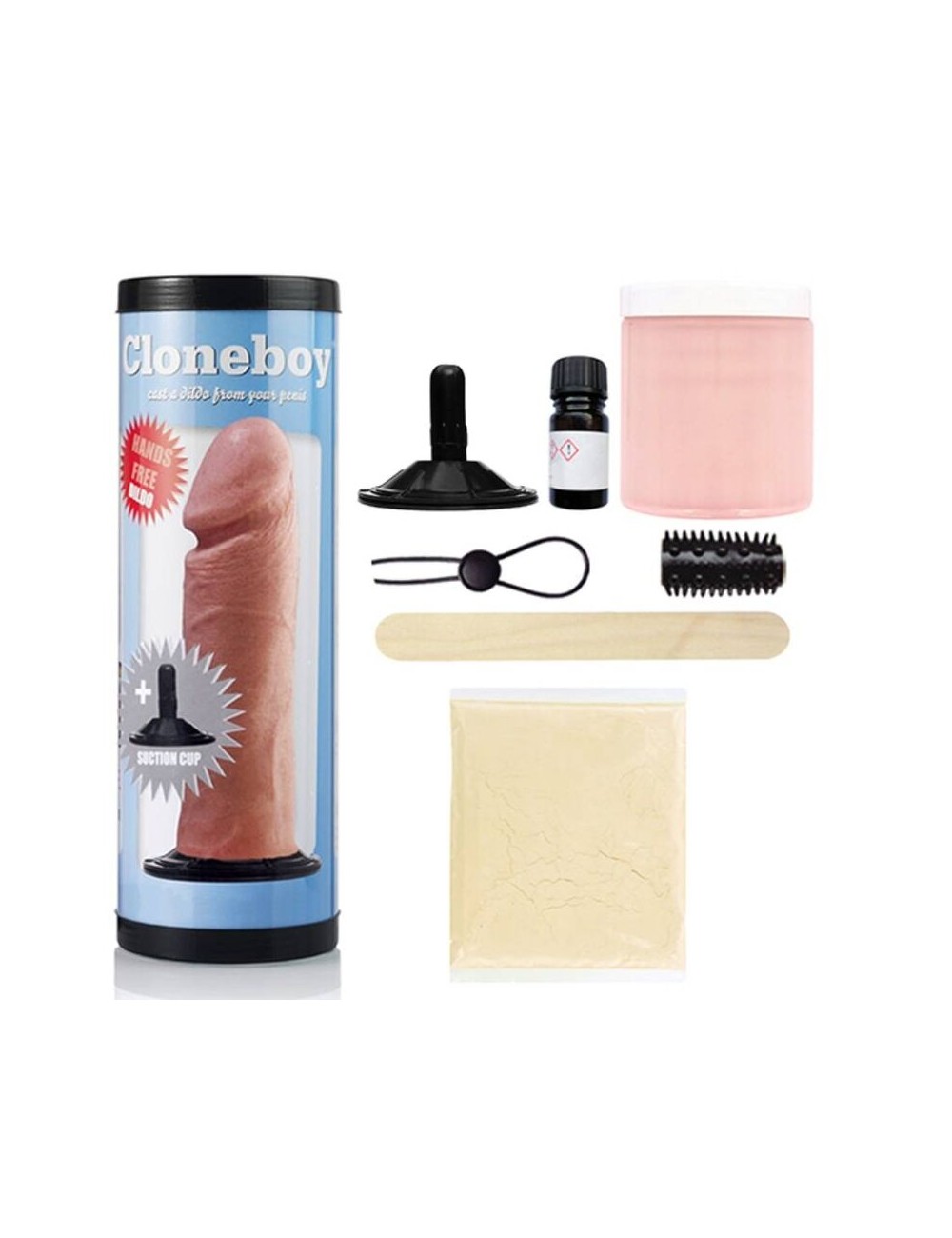 CLONEBOY DILDO & CASQUETTE D'ASPIRATION ROSE CLONEBOY DILDO & CASQUETTE D'ASPIRATION ROSE