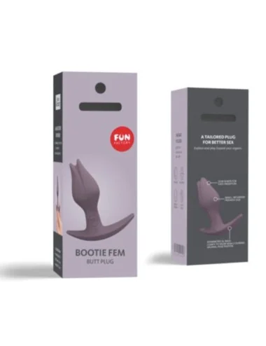 FUN FACTORY - BOOTIE FEM FEMALE BUTT ANAL PLUG DARK TAUP