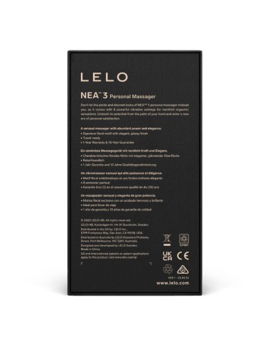 MASSEUR PERSONNEL LELO NEA 3 - ALIEN BLEU