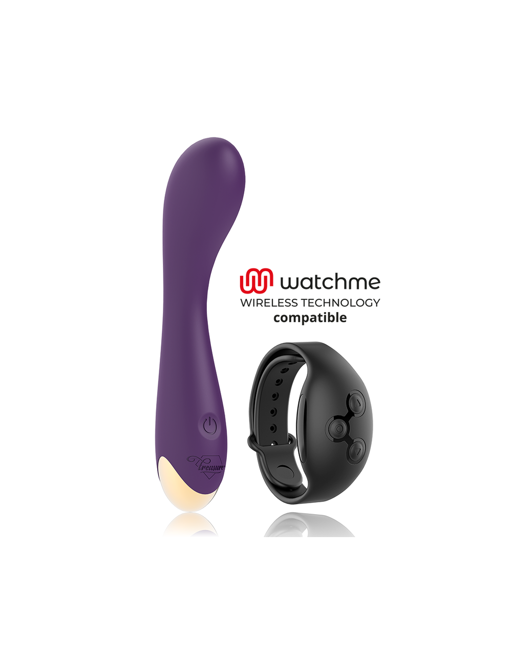 TREASURE HANSEL G-SPOT VIBRATEUR WATCHME TECHNOLOGIE SANS FIL COMPATIBLE