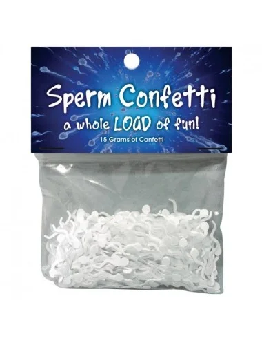 KHEPER GAMES CONFETI EN FORMA DE ESPERMA