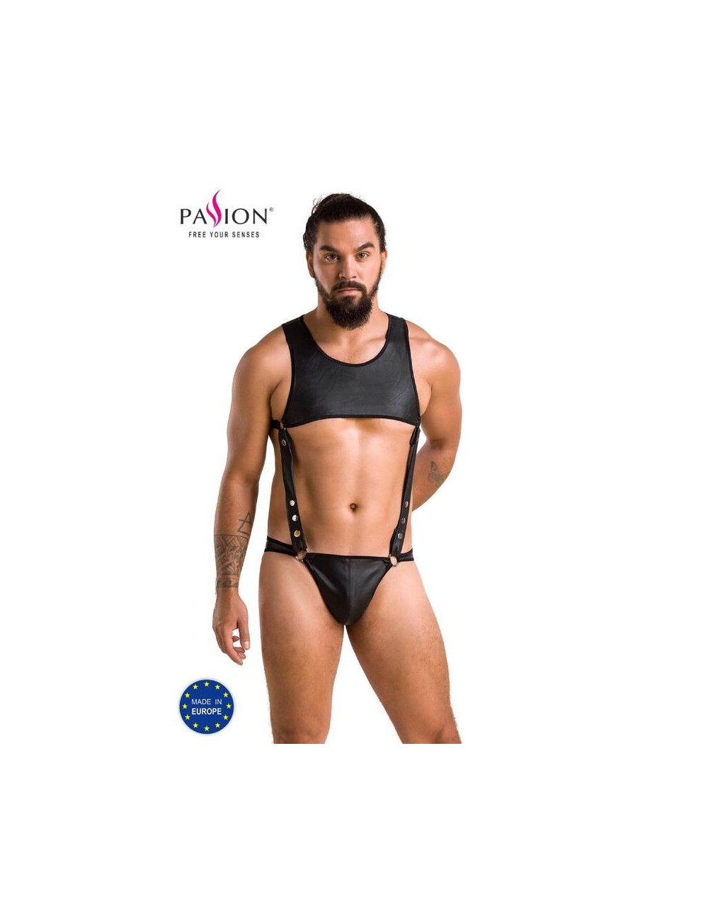 PASSION 056 BODY ADAM BLACK  L/XL