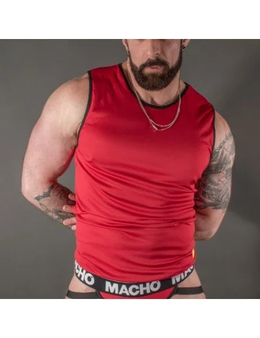 T-SHIRT MACHO ROUGE L/XL