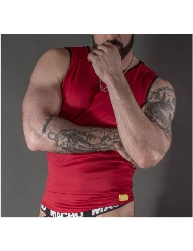 T-SHIRT MACHO ROUGE L/XL