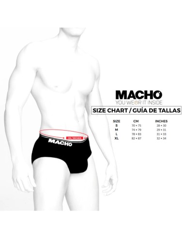 MACHO MX24NB SLIP NOIR XL