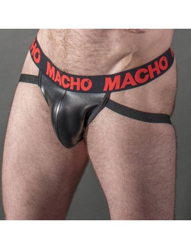 MACHO - MX25RC JOCK CUIR ROUGE S