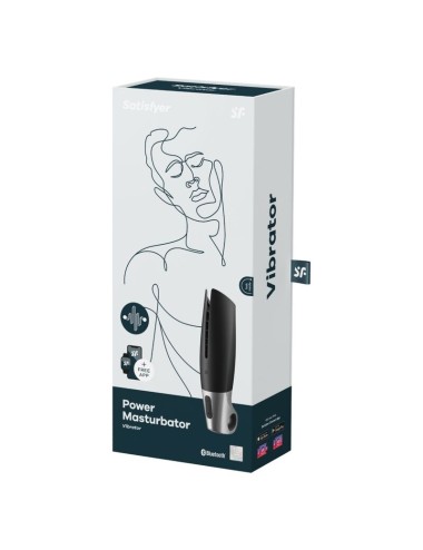 MASTURBATEUR PUISSANT SATISFYER - NOIR