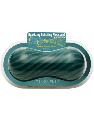 MASTURBATEUR TENGA FLEX FIZZY VERT
