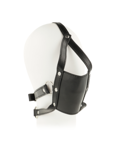 OHMAMA HEAD HARNESS WITH MUZZLE COVER BALL GAG