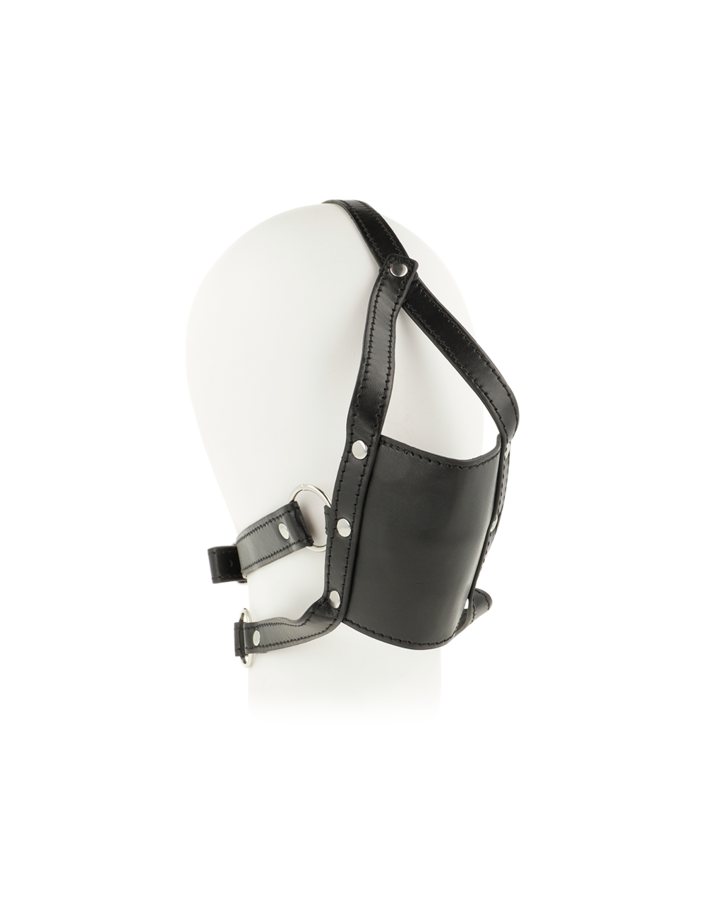 OHMAMA HEAD HARNESS WITH MUZZLE COVER BALL GAG