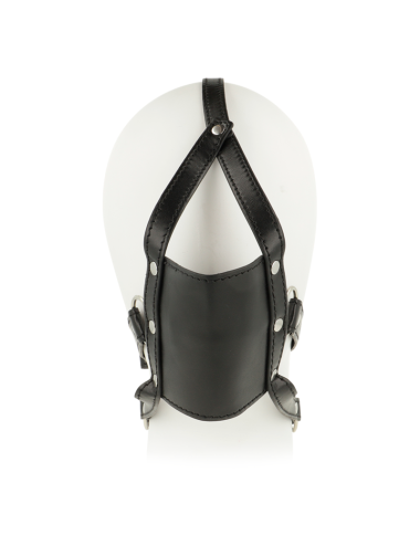 OHMAMA HEAD HARNESS WITH MUZZLE COVER BALL GAG