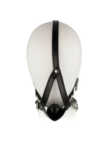 OHMAMA HEAD HARNESS WITH MUZZLE COVER BALL GAG