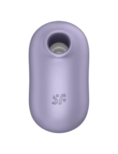 SATISFYER PRO TO GO 2 DOUBLE AIR PULSE STIMULATOR & VIBRATOR - VIOLET