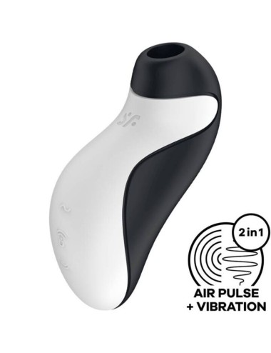 SATISFYER - SIMULATEUR D''IMPULSIONS D''AIR ORCA + VIBRATION