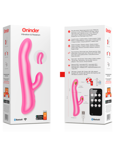 ONINDER VIBRATION & ROTATION PINK - FREE APP