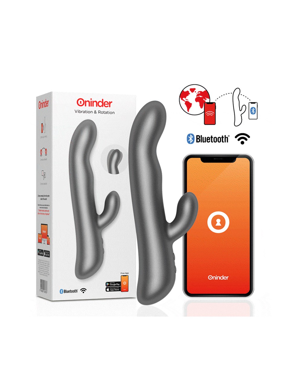 ONINDER VIBRATION & ROTATION NOIR - APPLICATION GRATUITE ONINDER VIBRATION & ROTATION NOIR - APPLICATION GRATUITE