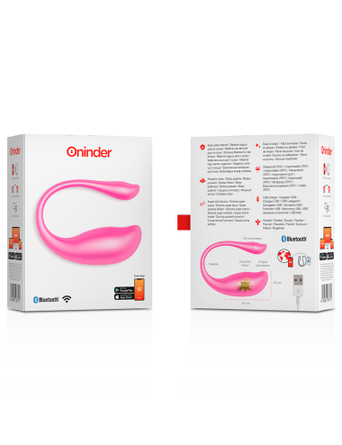 ONINDER VIBRATING EGG PINK - FREE APP