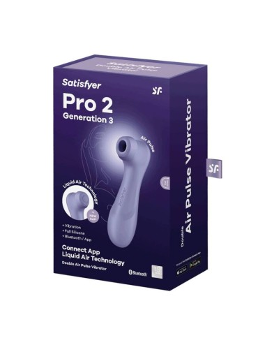 SATISFYER PRO 2 GENERACIÓN 3 - LILAC  BLUETOOTH &  APP