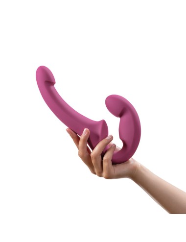 FUN FACTORY - SHARE LITE DOUBLE DILDO BLACKBERRY