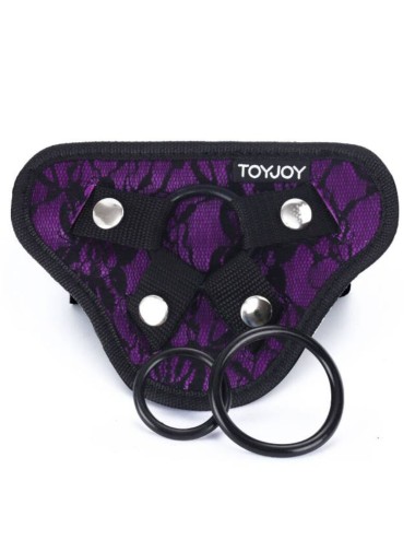 HARNAIS À DENTELLE TOYJOY VIOLET