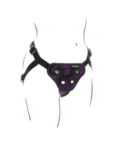 HARNAIS À DENTELLE TOYJOY VIOLET