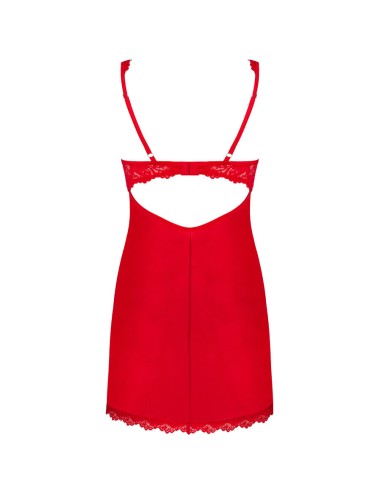 OBSESSIVE - AMOR CHERRIS CHEMISE & THONG S/M