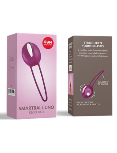 FUN FACTORY - SMARTBALL UNO WHITE/GRAPE