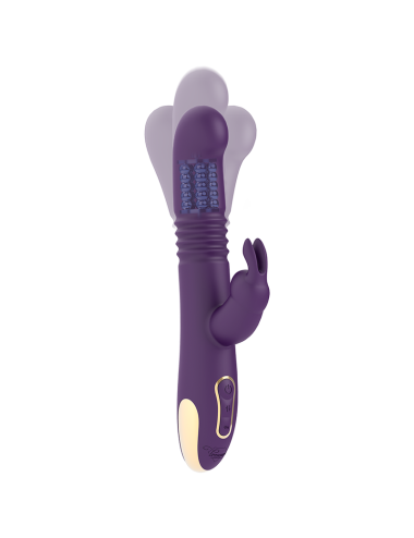 TREASURE BASTIAN RABBIT UP & DOWN, ROTATOR & VIBRATOR WATCHME COMPATIBLE AVEC LA TECHNOLOGIE SANS FIL