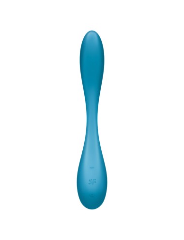 SATISFYER G-SPOT FLEX 5 MULTI VIBRATEUR - BLEU