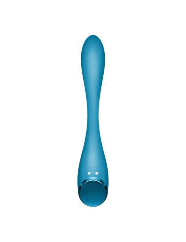 SATISFYER G-SPOT FLEX 5 MULTI VIBRATEUR - BLEU