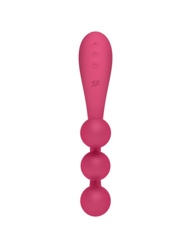 SATISFYER TRI BALL 1 MULTI VIBRATEUR - ROUGE