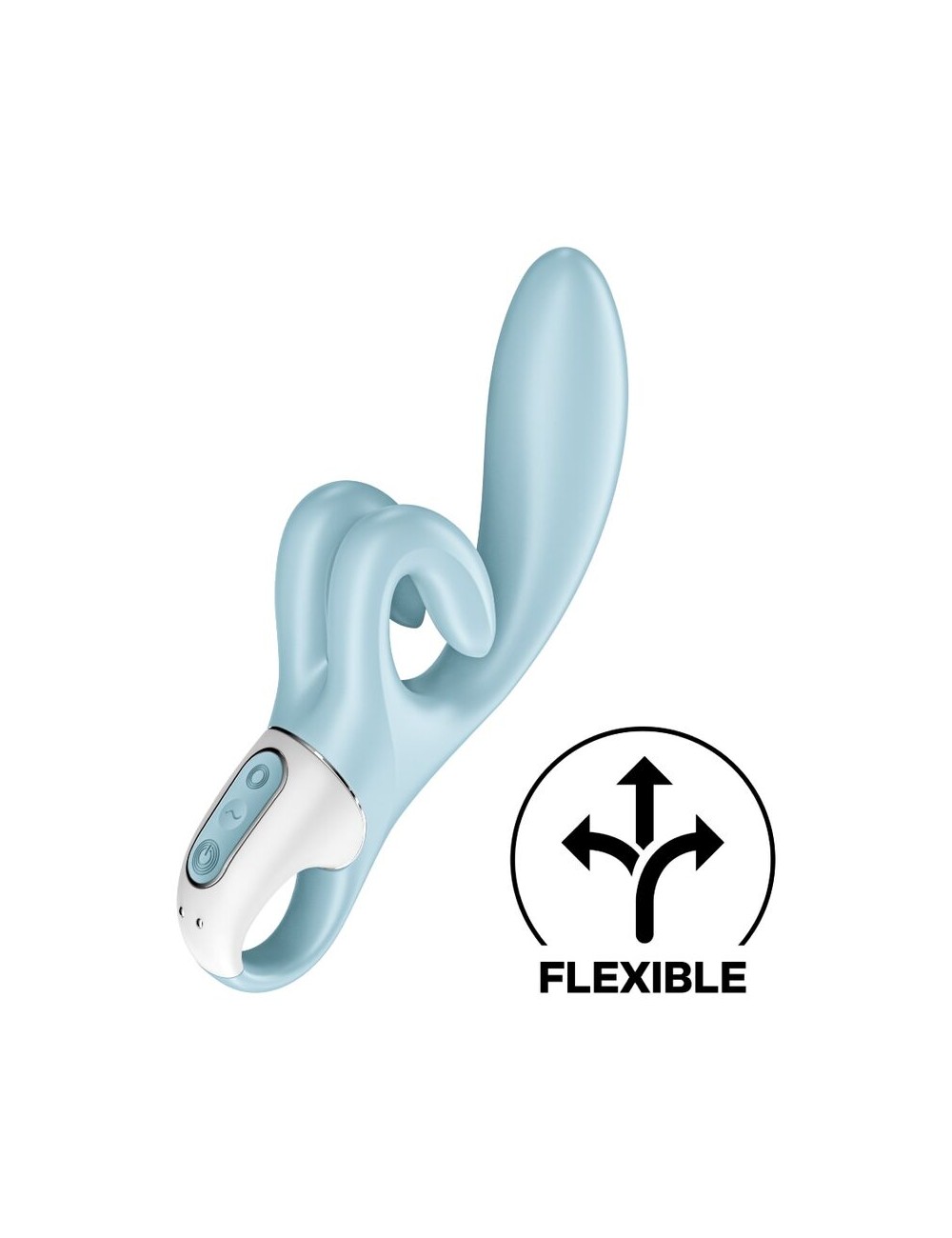 SATISFYER TOUCH ME RABBIT VIBRATION - BLEU