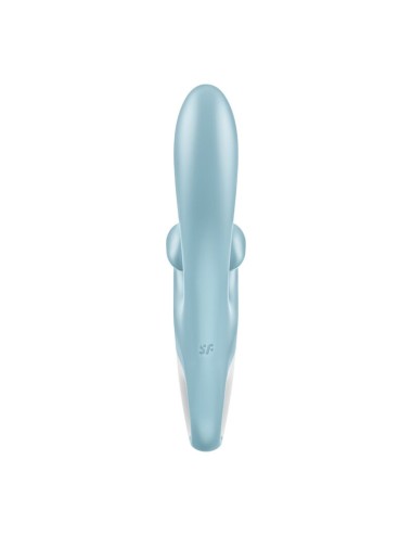 SATISFYER TOUCH ME RABBIT VIBRATION - BLEU