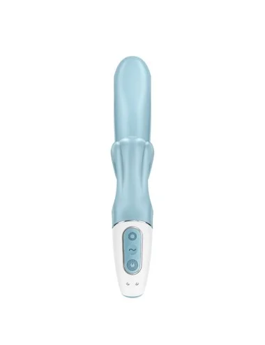 SATISFYER LOVE ME RABBIT VIBRATION - BLEU