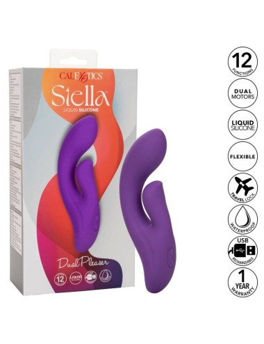 CALIFORNIA EXOTICS STELLA DUAL PLEASER VIOLET